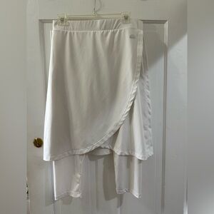 Elegant White Women's Skirt